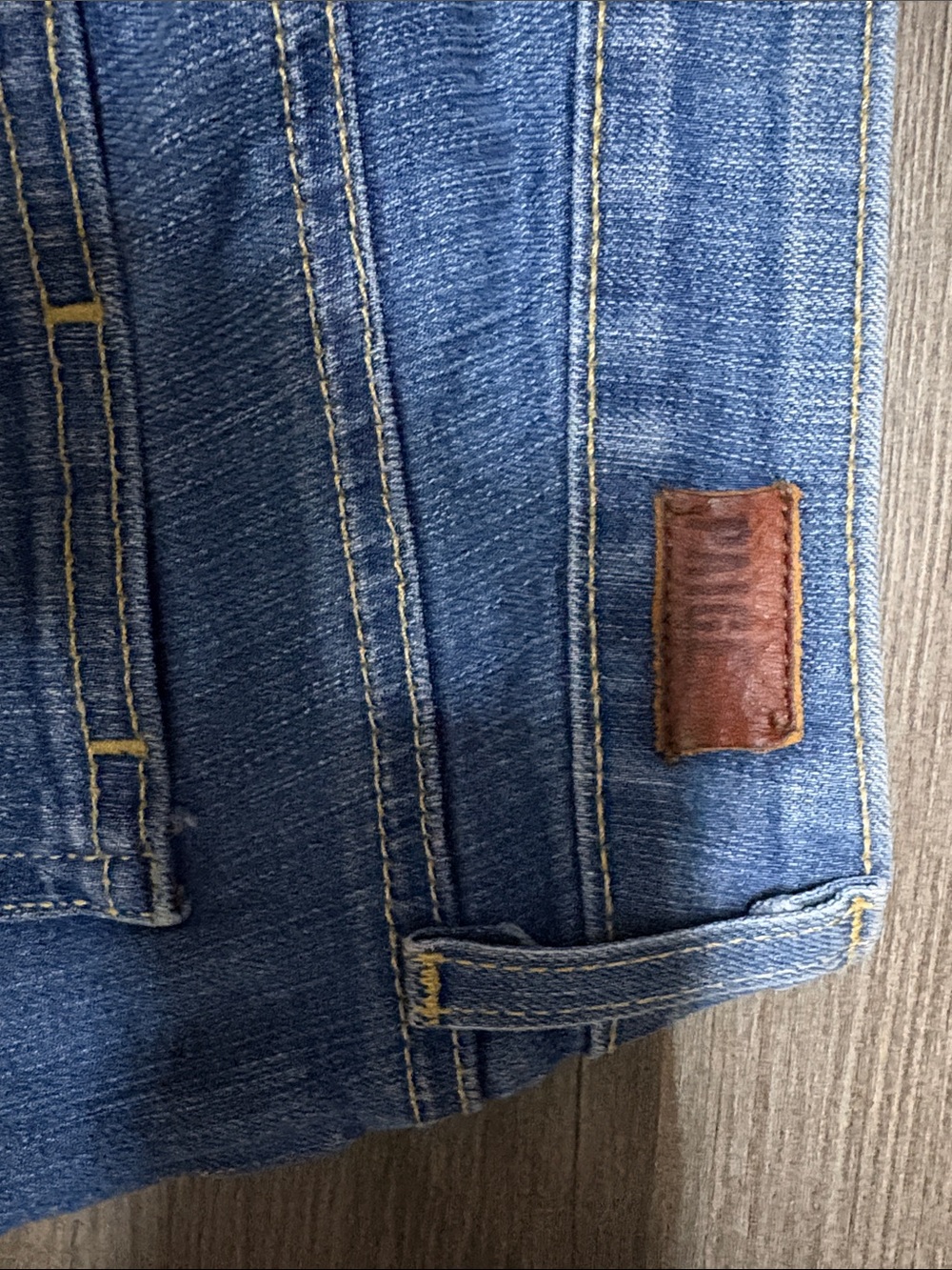 PAIGE Medium Blue Skyline Skinny Jeans - Picture 6 of 6
